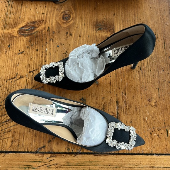 Badgley Mischka Cher Black - Picture 8 of 11